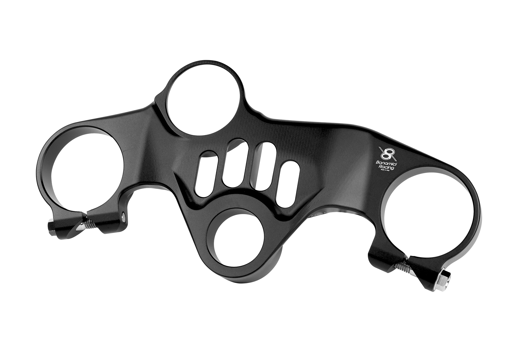 Bonamici Racing Aluminium Top Triple Clamp for the Aprilia RSV4 - RSV4 Factory "Street" 2009-2023 Bonamici Racing Aluminium Top Triple Clamp for the Aprilia RSV4 - RSV4 Factory "Street" 2009-2023
